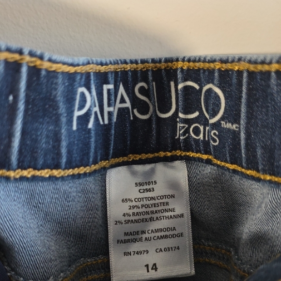 Parasuco - Light Blue Women's Jeggings - Size 14 - Picture 3 of 4